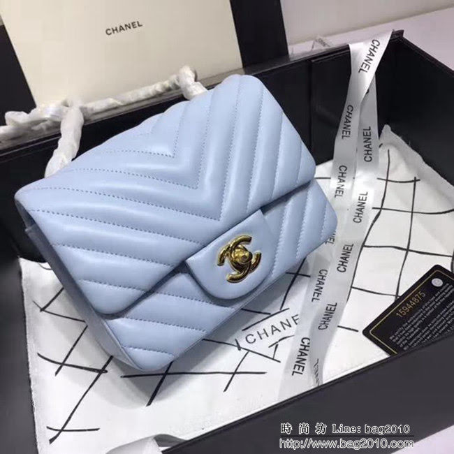 香奈兒CHANEL 升級版V線1115小羊皮肩背斜跨鏈條包 DSC1251